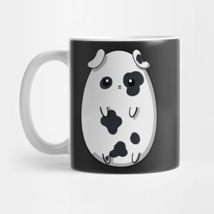 Cute guinea pig with black and white fur, kawaii guinea pig, guinea pig, Mug